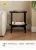 Import Rattan round side table with solid wood and glass home furniture modern simple design high quality End Table wholesale price from China