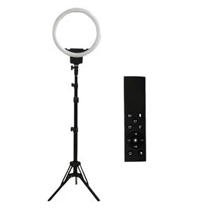 Rechargeable Selfie RGBW Ring Light with LED Camera Photography Flash Light up