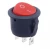 Import Red Black White ON/OFF Round Rocker Toggle Switch 6A/250VAC 10A 125VAC Plastic Push Button Switch 2PIN from China