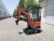 Import Red Color Mini Excavators 1ton for sale from China