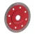 Import Red Hot Pressed Sintered Mesh Turbo Ceramic Tile Granite Marble Diamond Saw Blade Cutting Disc Wheel Bore Tools from China