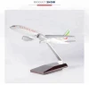 resin ABS home decoration plane 777-300 airbus model aircraft for sale