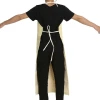 Resisting 500 Degree Celsius High Temperature Contact Heat Yellow Para-aramid Felt Heat Resistant Apron for Metal Extrusion