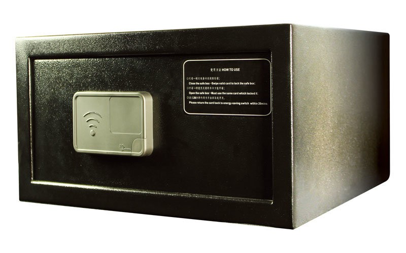 RF Card Digital Electronic Safe Box with Smart Card and Unlock Records