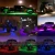 RGBW Bluetooth Music Waterproof Auto Lighting System Off Road 4 Pod LED Rock lights for Trucks ATV UTV