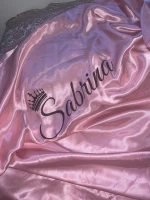 Rose Gold bathrobe bride satin robe women getting married bride party sisters mother wedding bridesmaid robes