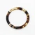 Import round big size Tortoise shell color plastic resin buckle for clothes and swimsuit from China