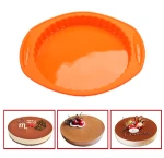 Round Cake Tart Pan Baking mold Silicone pie mould