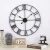 Import Round Metal Art Home Decorative Quartz Wall Mounted Clock Iron Pendant Wall Clock from China