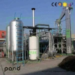 Rubber raw material machinery waste old tire plastic recycling machine to fuel