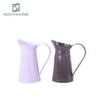 Rustic Iron Galvanized Water Jug Mini Watering Can