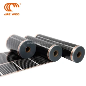 Safe underfloor Graphene Far Infrared Carbon Fiber  Heat Tape Electric Floor Heating Film