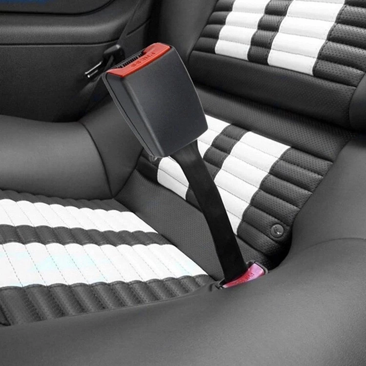 Safety Belt Extender Longer 25cm Balck Car Seat Belt Car Interior Modeling Buckle Seat Belt Extender Auto Accessories