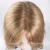 Import Salon Clear Mannequin Heads With Hair For Braiding,Blond Color Wavy Style Training Head Mannequin from China
