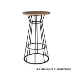 SANQIANG bar furniture  Modern creativity bar furniture set personality high speed rail leg solid wood bar furniture set