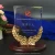 Import Sapphire Ellipse Crystal Award Plaque For Outstanding Employee from China