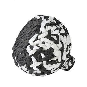 S&D black and white eco-friendly decorative paper flower vase