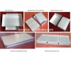 Seafood frozen block aluminum plate food serving tray