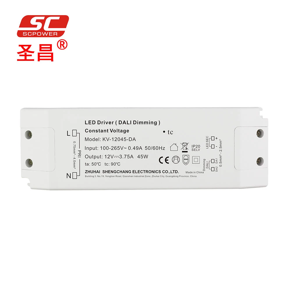 Sell Good in US EU Market DALI Dimming 24v 45w IP20 Constant Voltage Tridonic LED Driver