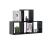 Import Set of 2 cube Shaped Floating Wall Shelves Units DVD CD BOOK Storage Shelf Display Unit from China