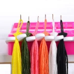 Sewing Tools 30 Positions Cross Stitch Row Line Tool Set Sewing Needles Holder Embroidery Floss Thread Organizer DIY 3 Colors