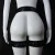 Sexy Hot Transparent Plus Size Black Leather Body Harness Slave Bondage Male And Female Lingerie Suit