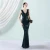 Import Sexy Plus size elegant evening wear plain plus size elderly evening wear Turkish evening dress ball dress from China