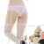 Sexy Women Lingerie Garter Belt with Panty   Lace Transparent Thongs