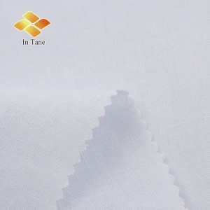 Shaoxing Textile wholesale hot sale pure linen fabric for shirt dress