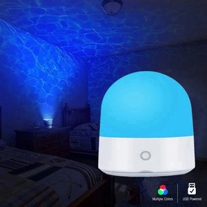 Shenzhen new gadgets life smart rainbow projector, children sleep trainer led sleep lamp mood night light