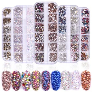 ShiningLife Brand best sell OEM rhinestone design New Fashion rhinestones  nail art