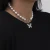 Import SHIXIN Bohemia Handmade Micro Freshwater Simulated Pearl Necklace Bead Pearl Choker Necklace Stainless steel Butterfly Necklace from China