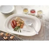 Silicon Nitride Heating Baking Glazed Fruit Dining Ceramic Porcelain Dish Plate