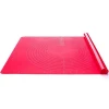 Silicone baking mat for pastry rolling with measurements