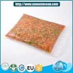 Simple fashion frozen skewer seasoned scallop frilling shellfish products
