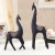 Import Simple Horse Design Home Decoration Resin Folk Horse Statues Christmas Crafts from China