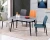 Import Simple Modern Rectangle Dining Tables Dinner Table and 4 Chairs Sets Kitchen Dining  Room Furniture with Factory Price from China