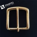 Single Direction Solid Brass Belt Buckle