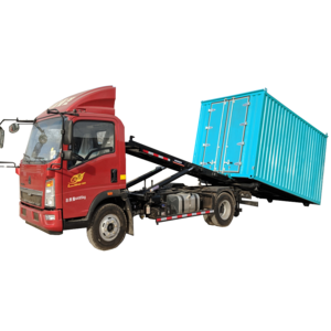 Sinotruk HOWO 4x2  light mini cargo truck with Demountable Truck Body System