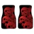 Import Skull Design Printing Car Front Floor Foot Mats Vehicle Carpet Anti-Slip Rubber 2 Pieces from China