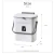 Import sliding lid trash can food waste bin with Standing Structure Pressing Type Accessories Design from Taiwan