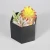 Import small black cheap tabletop acrylic hexagon flower/planter vase box factory wholesale from China