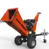 Small cheap price pto electric start chipping wood shredder machine self feeding gasoline wood chipper made in china