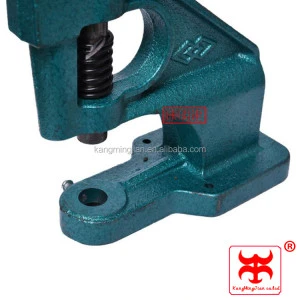 small hand press snap button Hand Press Heavy Duty Grommet Machine  for garment China supplier