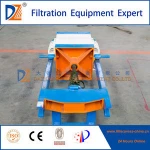 Small manual screw jack filter press equipment