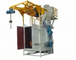 small shot blasting machine solid square steel abrator machine for sale