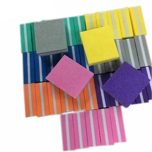 Small Size Mini Nail Buffer Block Available Colorful Manicure Sanding