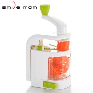 Smile mom Fruit &amp; Vegetable Cutting Tool Veggie Pasta Spaghetti Maker Fruit Potato Spiral Cutter Slicer Vegetable spiralizer