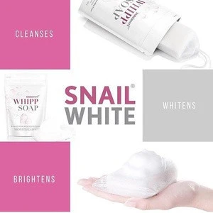 SNAIL WHITE WHIPP SOAP by NAMU LIFE THAILAND Best Products