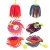 Import soft plastic noodle ball shuttlecock from China